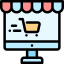 Shopping online icon 64x64