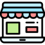 Online shop icon 64x64