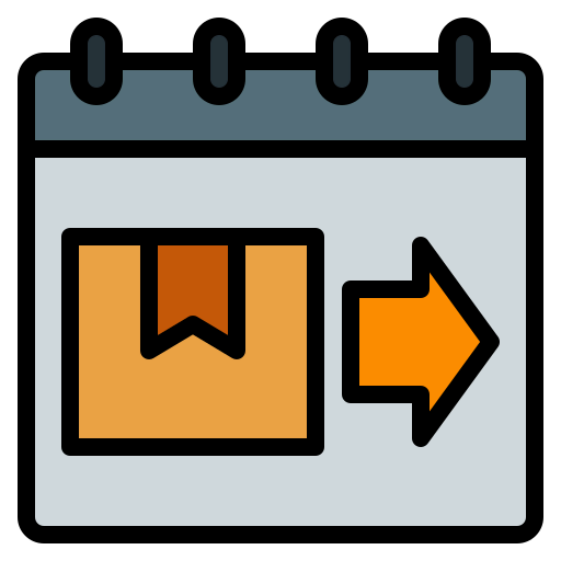 Delivery box icon