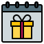 Gift box icon 64x64