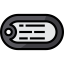 Dog tag icon 64x64