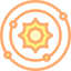 Sun icon 64x64