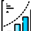 Bar chart icon 64x64