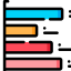 Bar chart icon 64x64