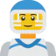 American football player icon 64x64