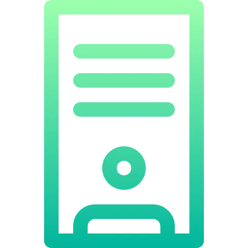 Cpu tower ícono