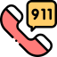 911 call icon 64x64
