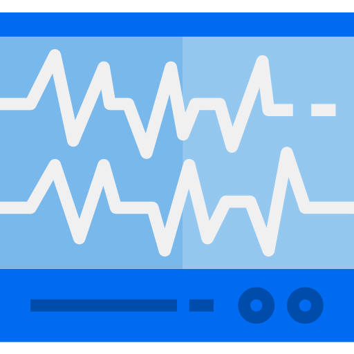 Electrocardiogram icon