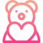 Teddy bear icon 64x64