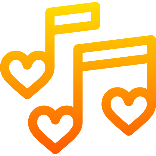Musical notes icon