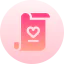 Wedding contract icon 64x64