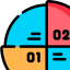 Pie chart icon 64x64