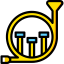 French horn icon 64x64