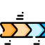 Arrow chart icon 64x64