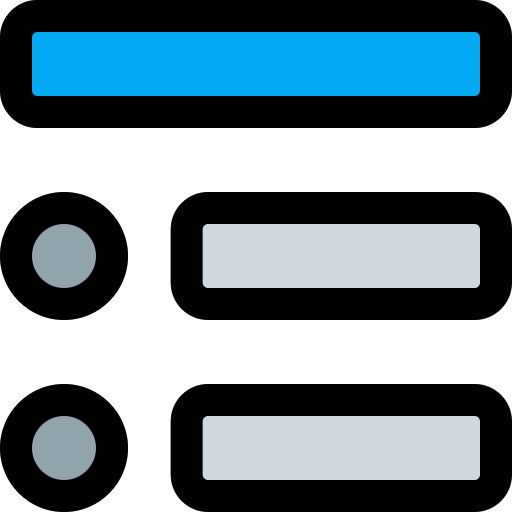 Lists icon