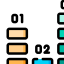 Bar chart icon 64x64