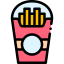 French fries icon 64x64
