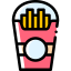 French fries icon 64x64