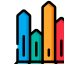 Arrow chart icon 64x64