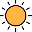 Sun icon 64x64