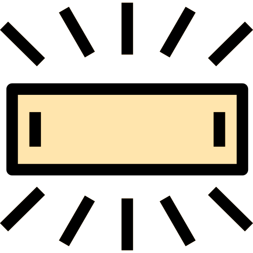 Fluorescent icon