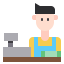 Cashier icon 64x64