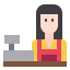 Cashier icon 64x64