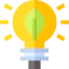 Light bulb icon 64x64