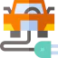 Electric car icon 64x64
