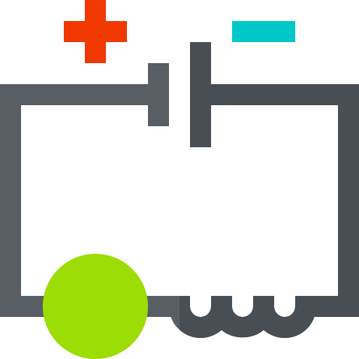 Electrical circuit icon