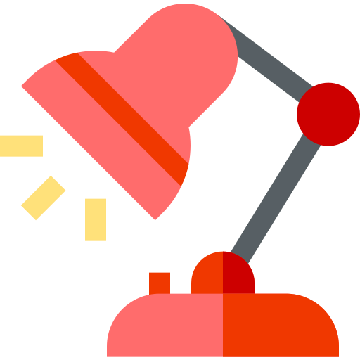 Table lamp icon