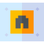 Telephone socket icon 64x64