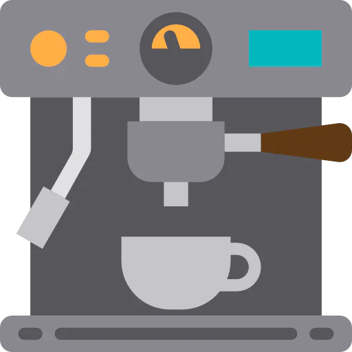 Coffee machine icon