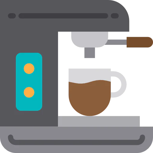 Coffee machine icon
