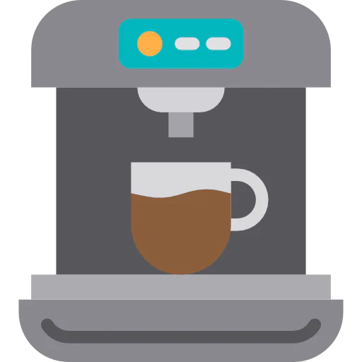 Coffee machine icon
