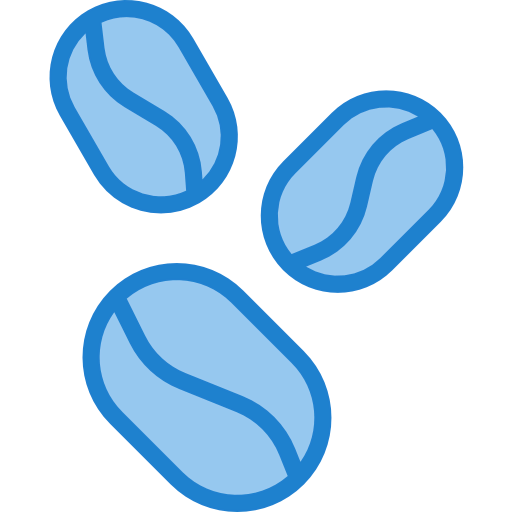 Coffee beans icon
