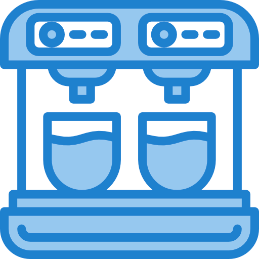 Coffee machine icon
