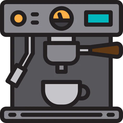 Coffee machine icon