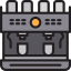 Coffee machine icon 64x64