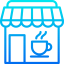 Coffee shop icon 64x64