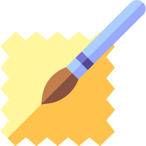 Painted icon