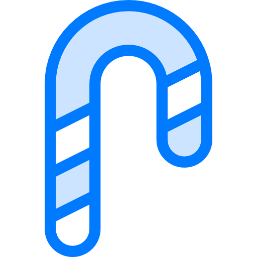 Candy cane icon
