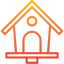 Bird house icon 64x64