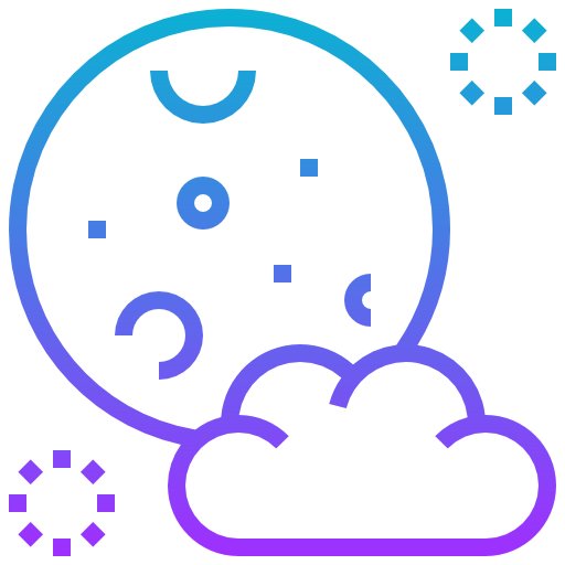 Full moon icon