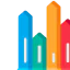 Arrow chart icon 64x64
