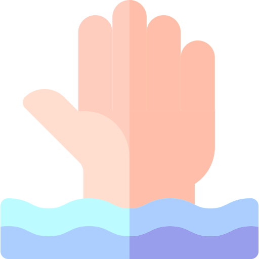 Drowning icon