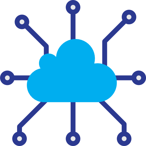 Cloud computing icon