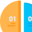 Pie chart icon 64x64