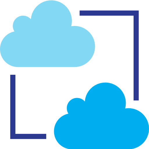 Cloud network icon