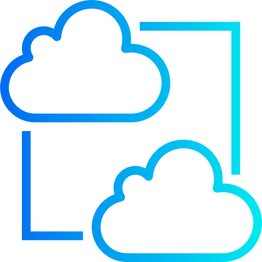 Cloud network icon